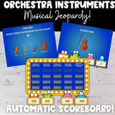 Orchestra Instruments Music Jeopardy PDF